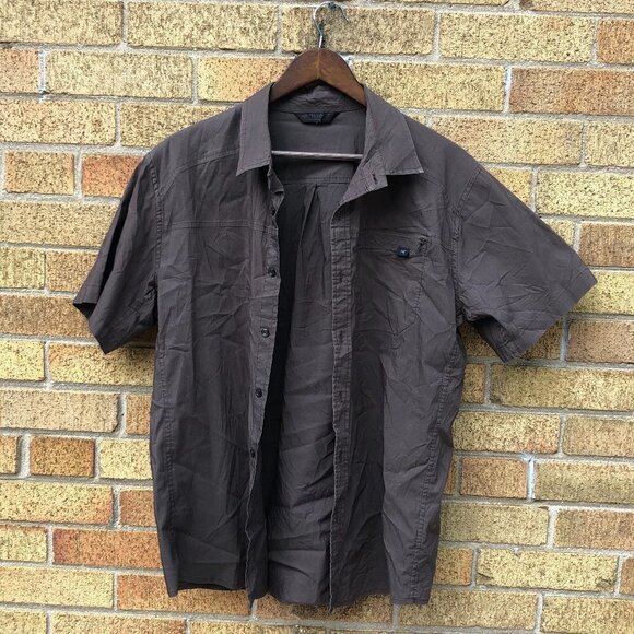 Arc'Teryx Utility Cargo Shirt Large Brown - Picture 1 of 5